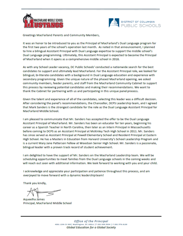 050616 MacFarland AP announcement ENG