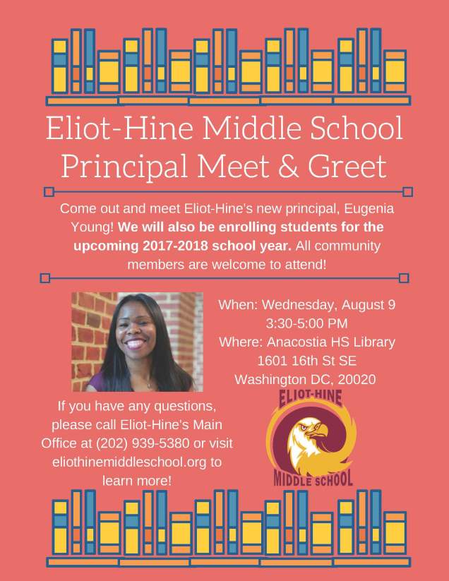 EH Principal Young_Anacostia Library Meet and Greet