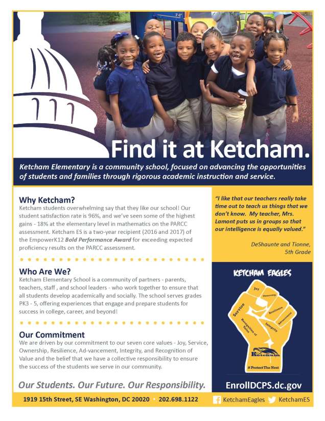 Find it at Ketcham (Flyer)