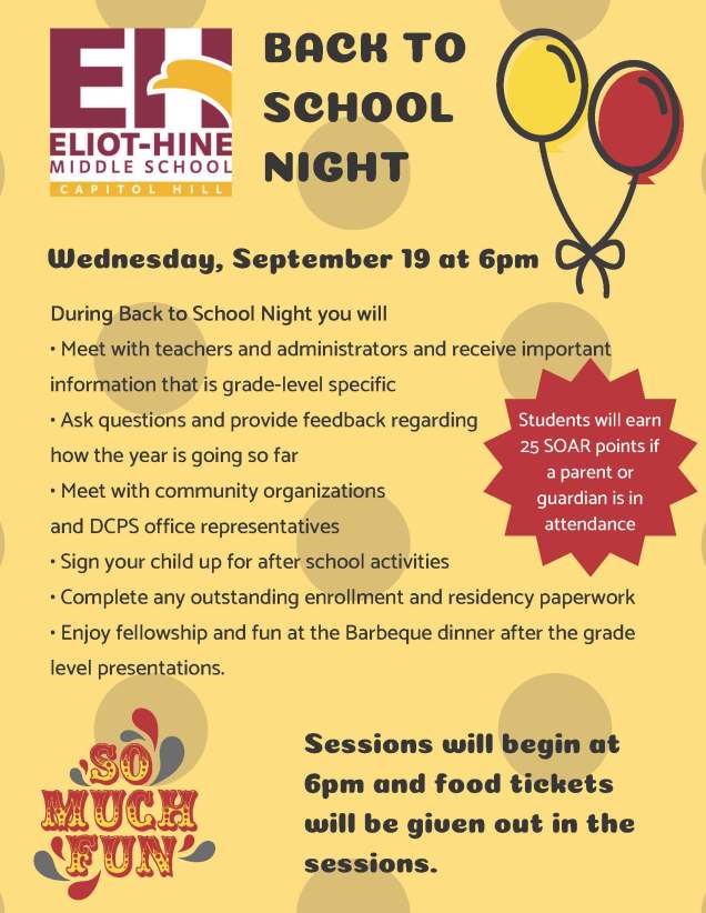 EH back to school flyer 2018
